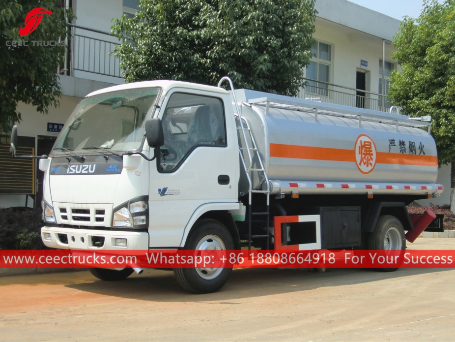 ISUZU 5CBM Tankwagen voor brandstof