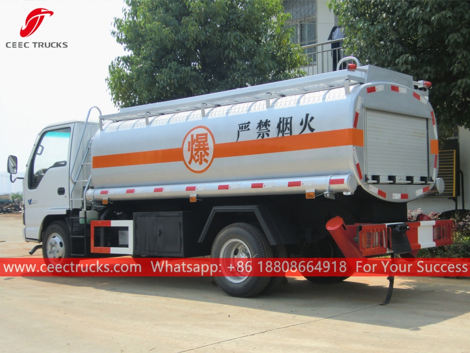 ISUZU 5CBM Tankwagen voor brandstof