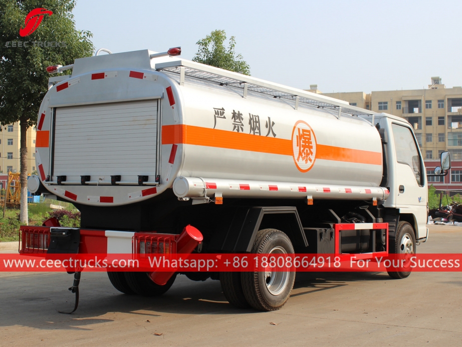 ISUZU 5CBM Tankwagen voor brandstof