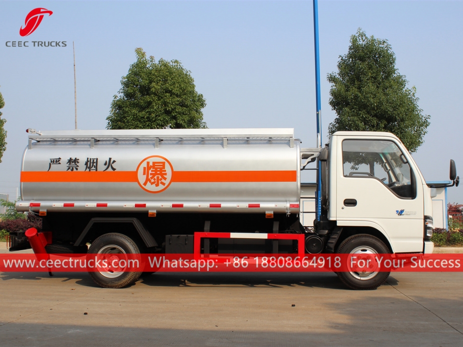 ISUZU 5CBM Tankwagen voor brandstof