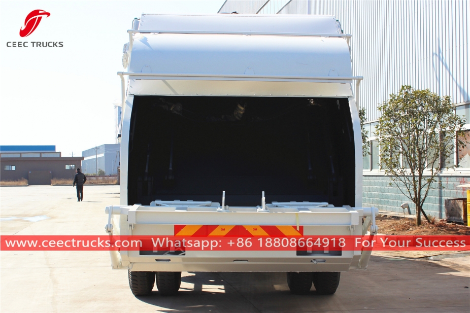 12CBM Compressor Vuilniswagen Dongfeng