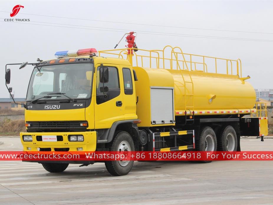 ISUZU 14.000 Liter Brandweer Watertankwagen