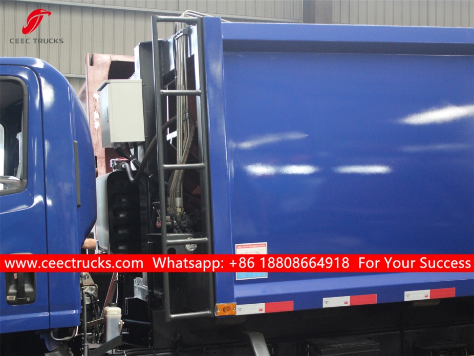 ISUZU 8 CBM Afvalpers