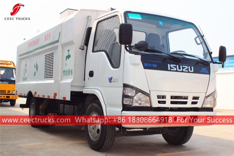 ISUZU 5CBM Wegveegmachine