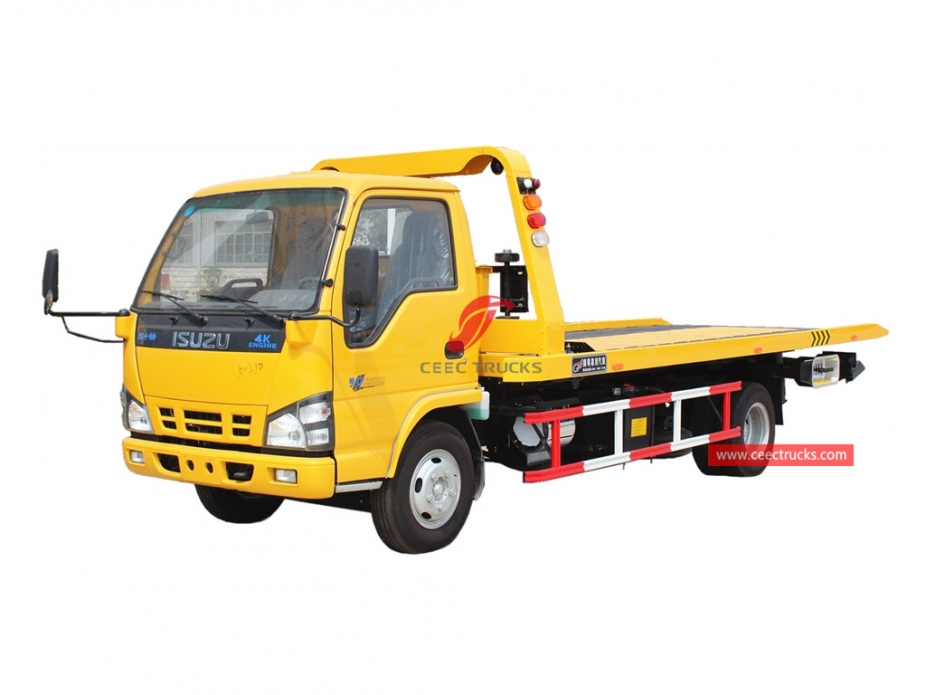 3 Tons Laagbed-sleepwagen ISUZU