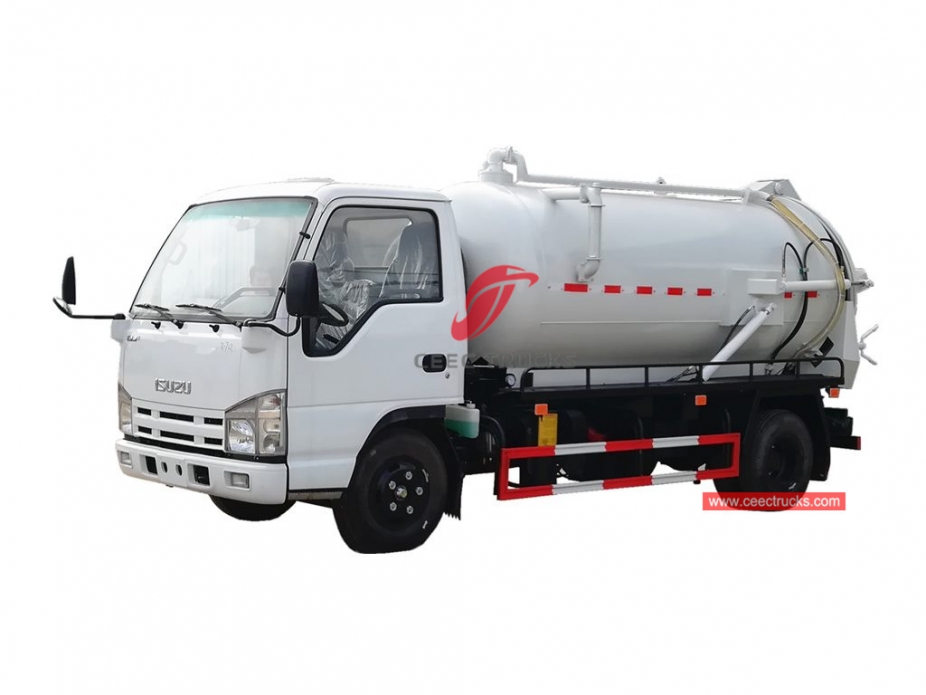 4.000 Liter Vacuüm Rioolwagen ISUZU