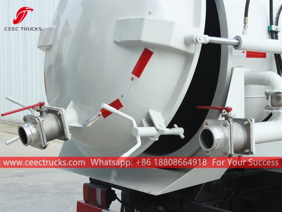 4.000 Liter Vacuüm Rioolwagen ISUZU