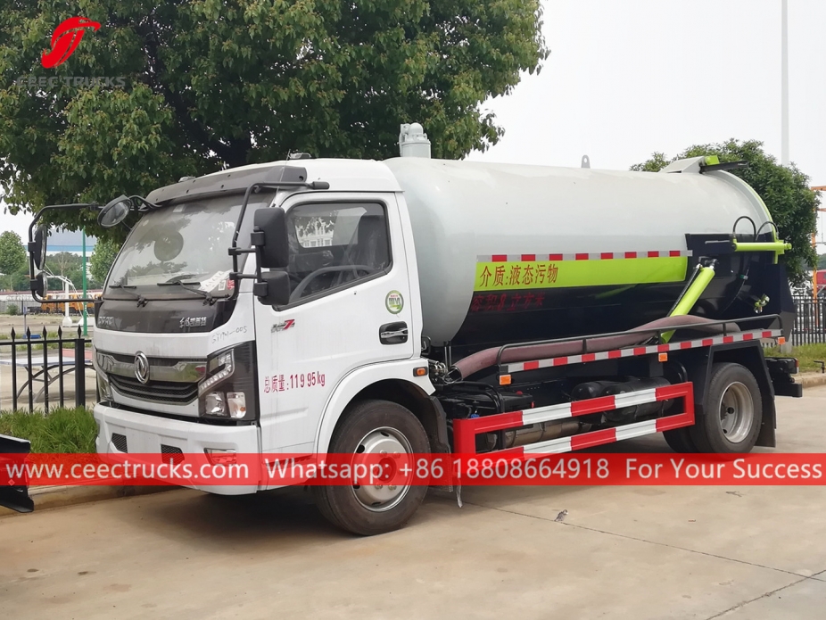 8.000 Liter Vacuüm Rioolzuigwagen DONGFENG