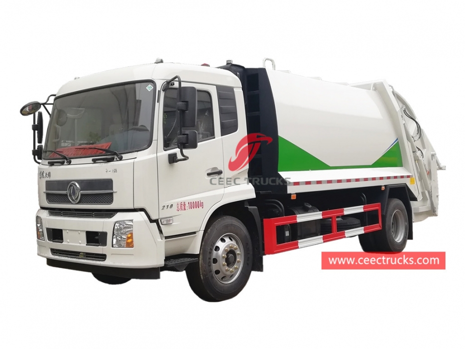 Dongfeng 12CBM Geperste Afvalwagen