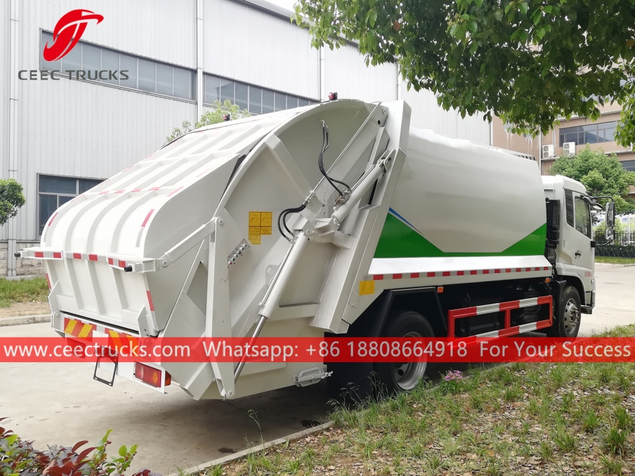 Dongfeng 12CBM Geperste Afvalwagen