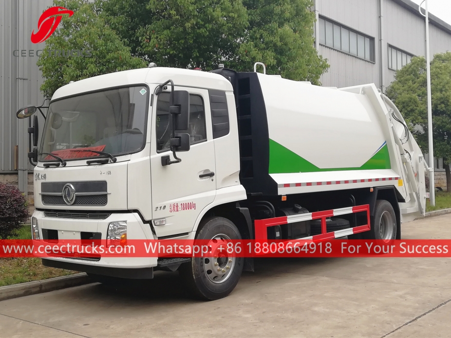 Dongfeng 12CBM Geperste Afvalwagen