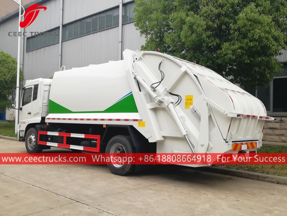 Dongfeng 12CBM Geperste Afvalwagen