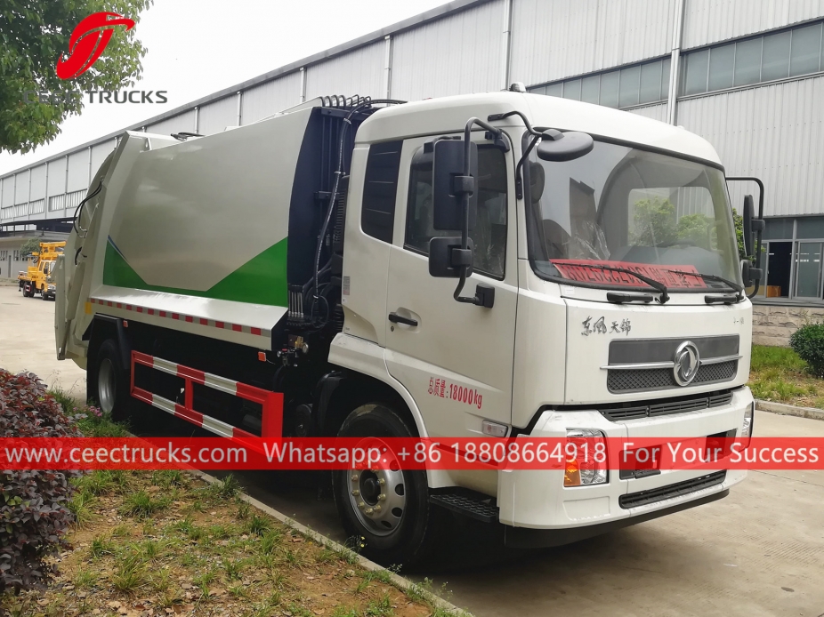 Dongfeng 12CBM Geperste Afvalwagen