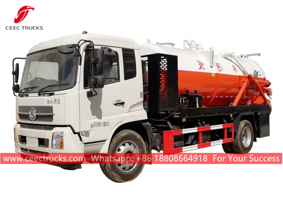 11.000 Liter Rioolzuigwagen DONGFENG