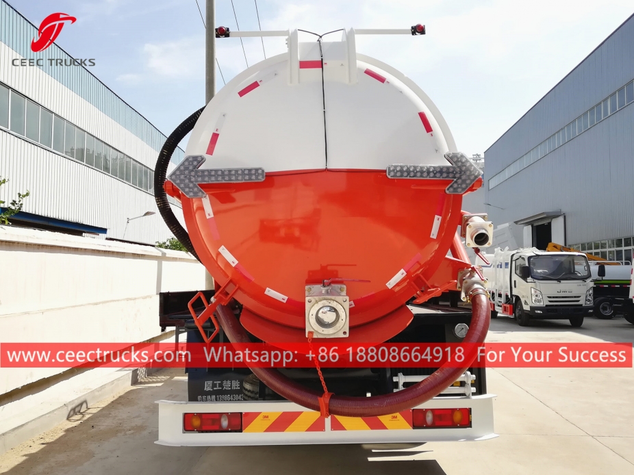 11.000 Liter Rioolzuigwagen DONGFENG