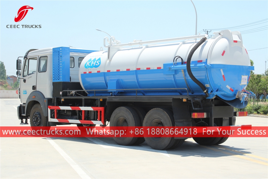 10.000 liter rioolzuigwagen Beiben