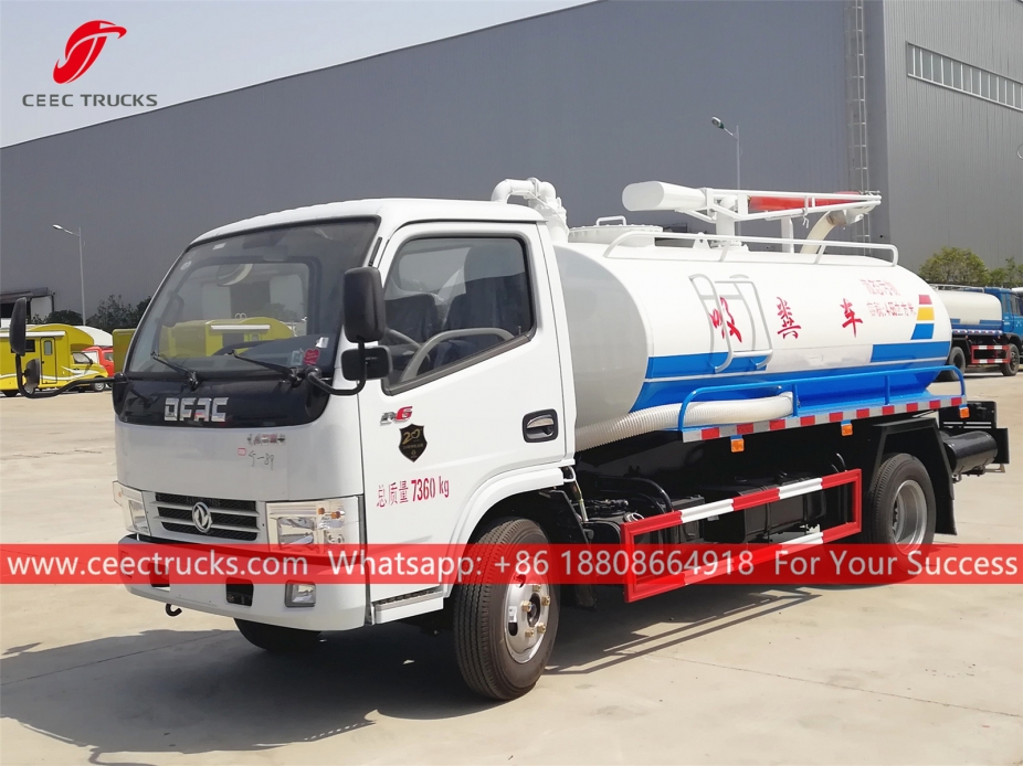 4.500 liter septische zuigwagen DongFeng