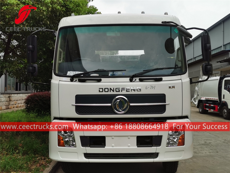 Dongfeng RHD Zwenkarm afvalwagen