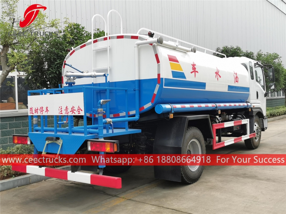 12.000L Water Spuitwagen Shacman