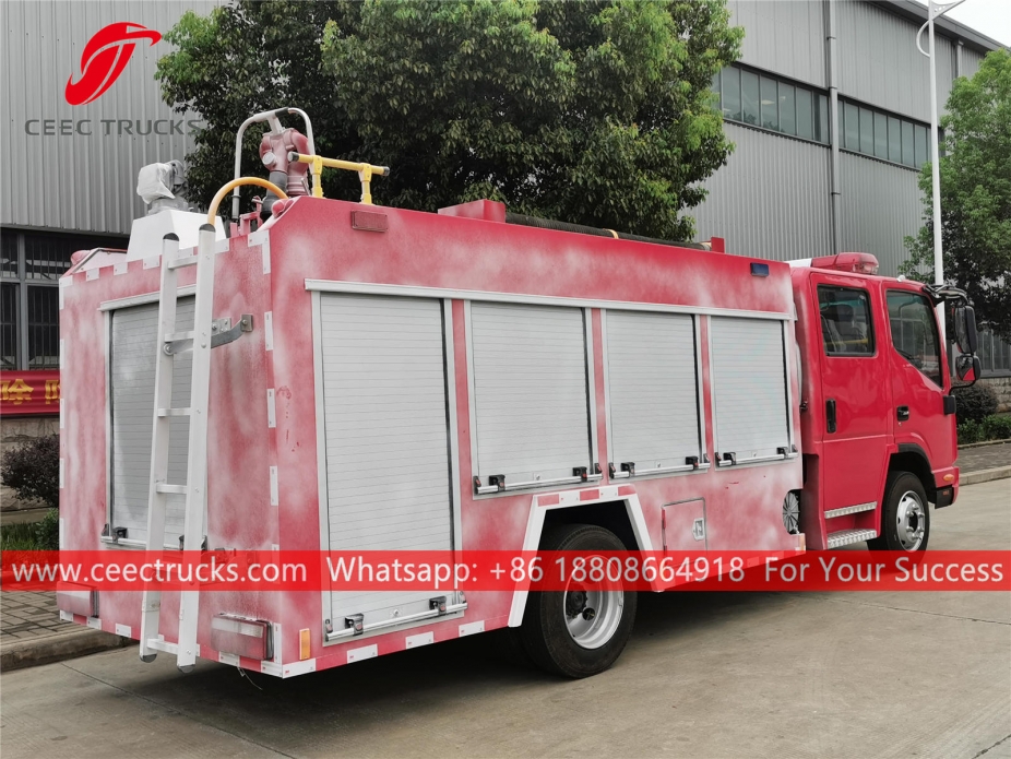 JAC 3CBM Watertank Brandweerwagen