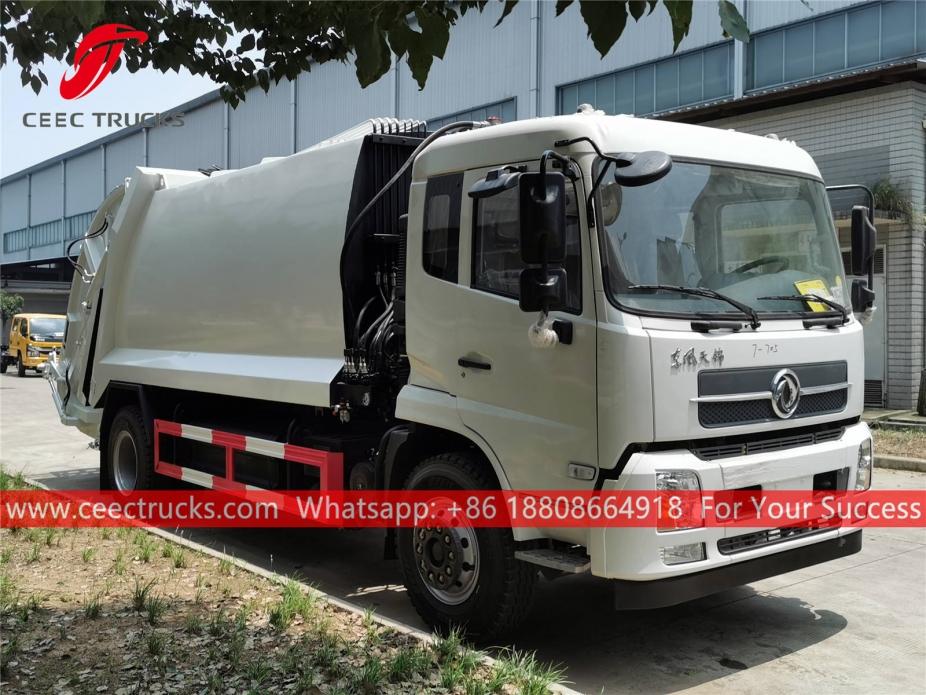 Dongfeng 10CBM Samengeperste Afvalwagen