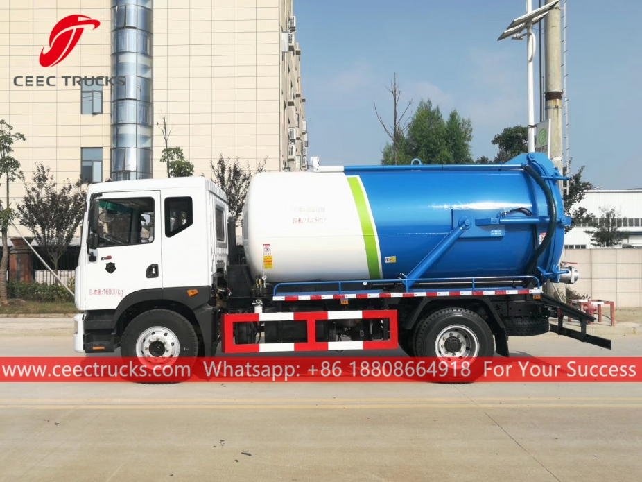 10CBM Rioolzuigwagen DONGFENG