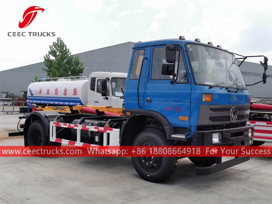 Dongfeng afneembare container vuilniswagen