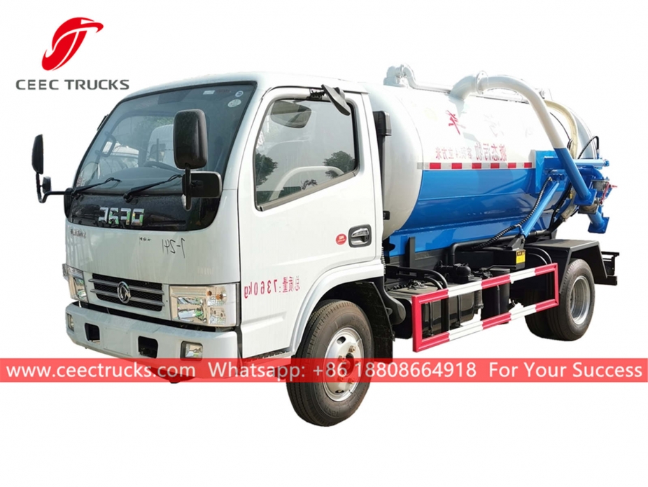Dongfeng 4.000 liter zuigwagen
