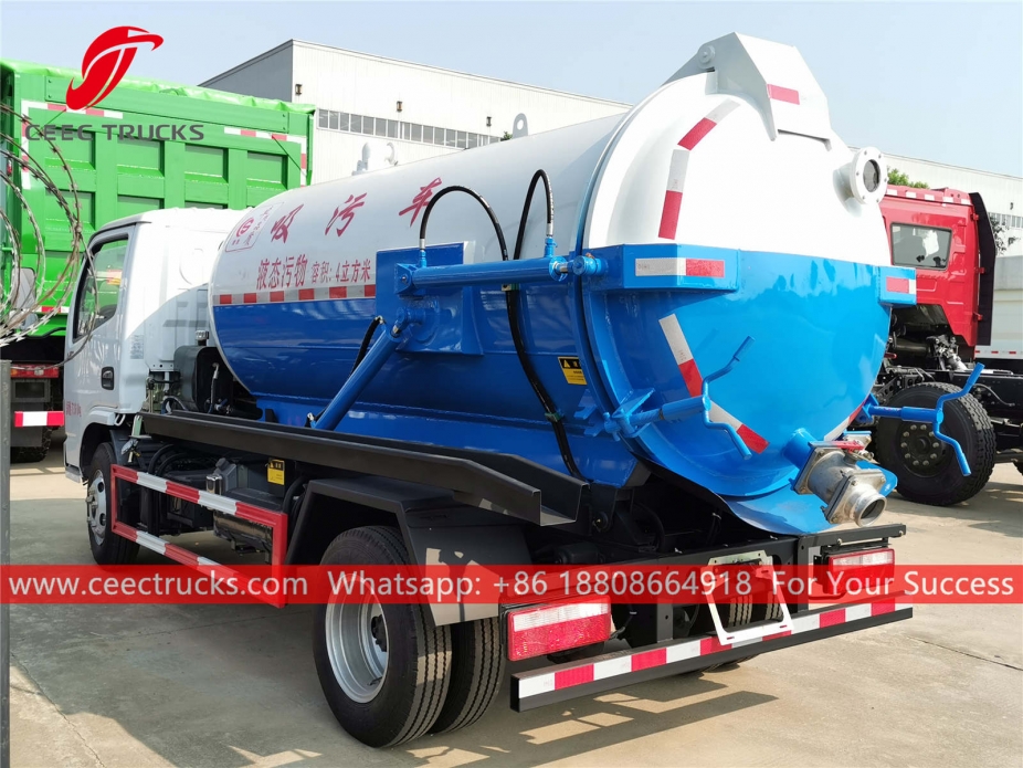 Dongfeng 4.000 liter zuigwagen