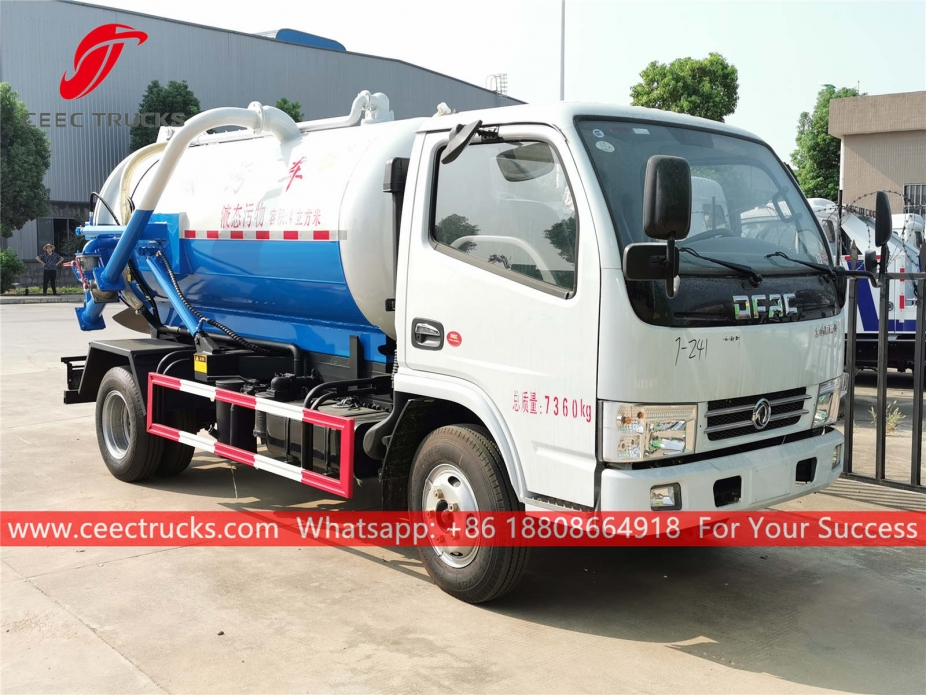 Dongfeng 4.000 liter zuigwagen
