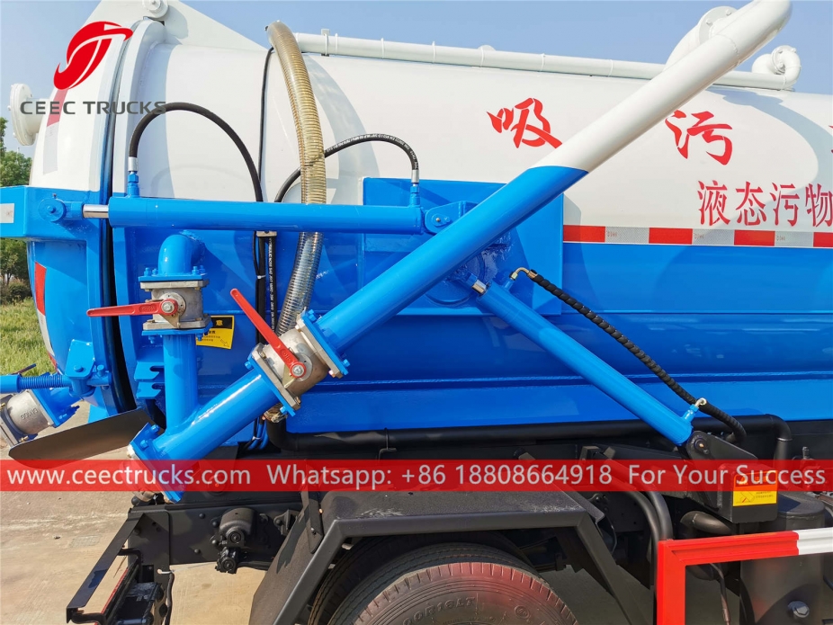 Dongfeng 4.000 liter zuigwagen