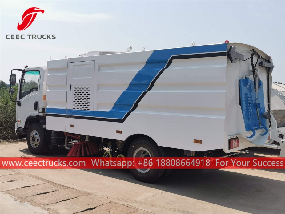 Shacman Wegveeg- en wasauto