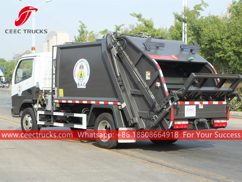 Gambia 6CBM Compressie Afvalwagen