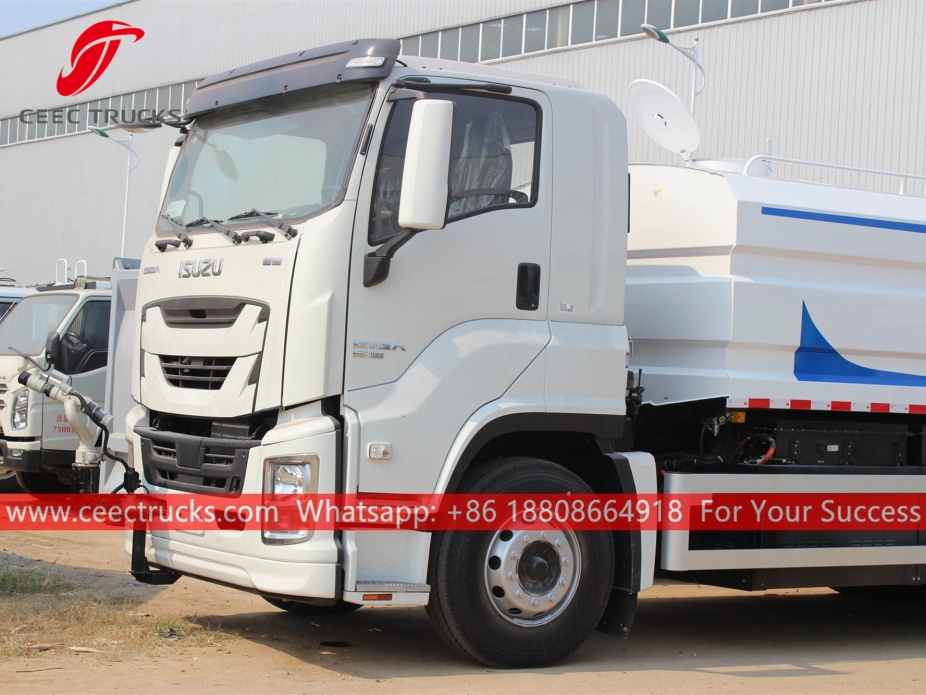 ISUZU GIGA 16CBM Anti-stof Water Spuitwagen