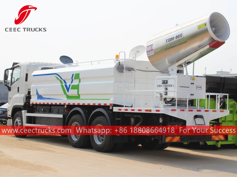 ISUZU GIGA 16CBM Anti-stof Water Spuitwagen