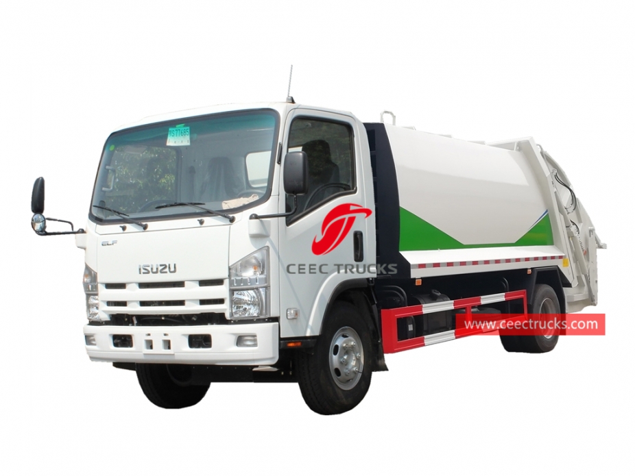 ISUZU 10CBM achterlader