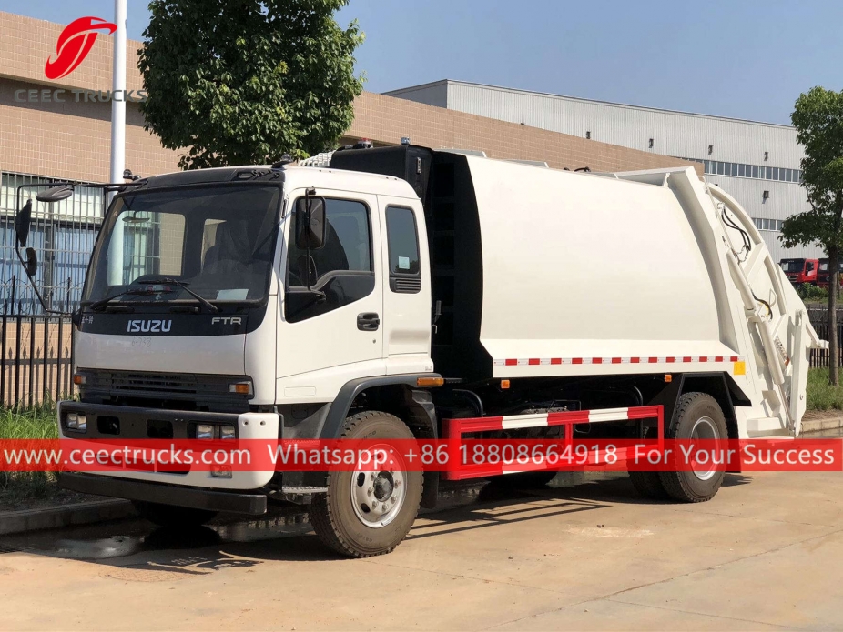 ISUZU 12CBM afvalperswagen