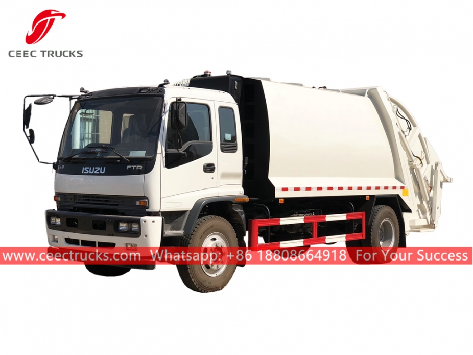 ISUZU 12CBM afvalperswagen