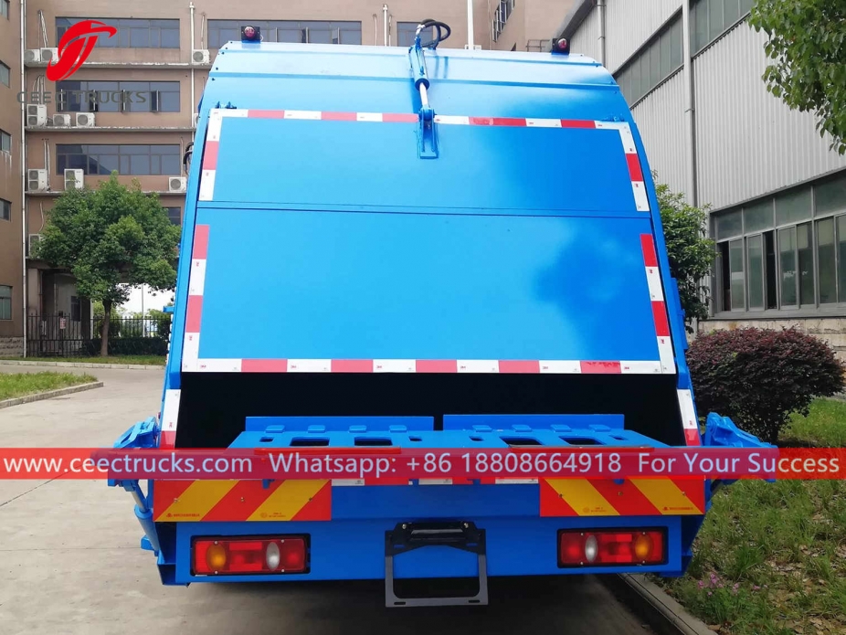 ISUZU 8CBM achterlader afvalwagen