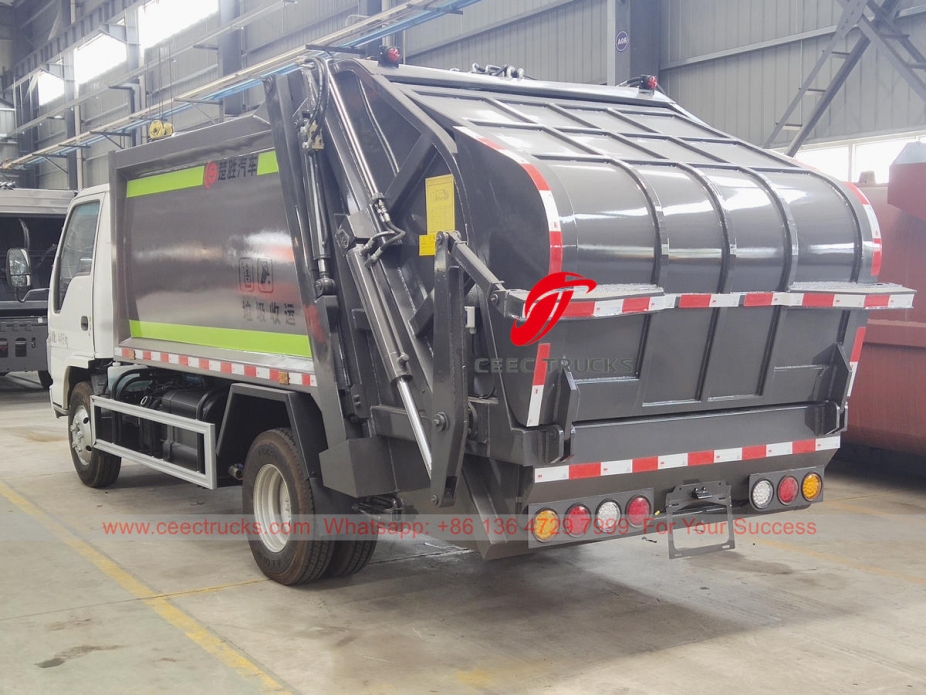 ISUZU ELF garbage compactor for sale