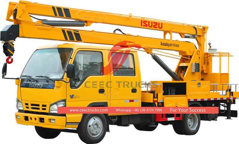 ISUZU 18 meter hoogwerker