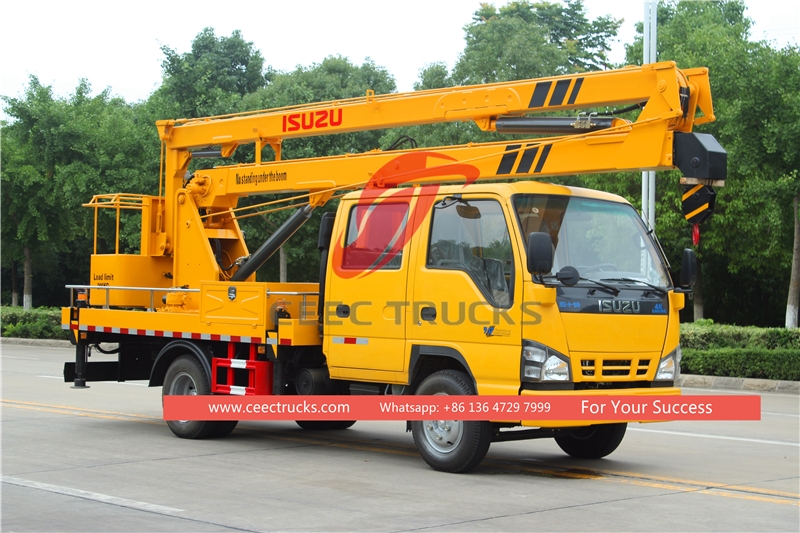 ISUZU 18 meter hoogwerker