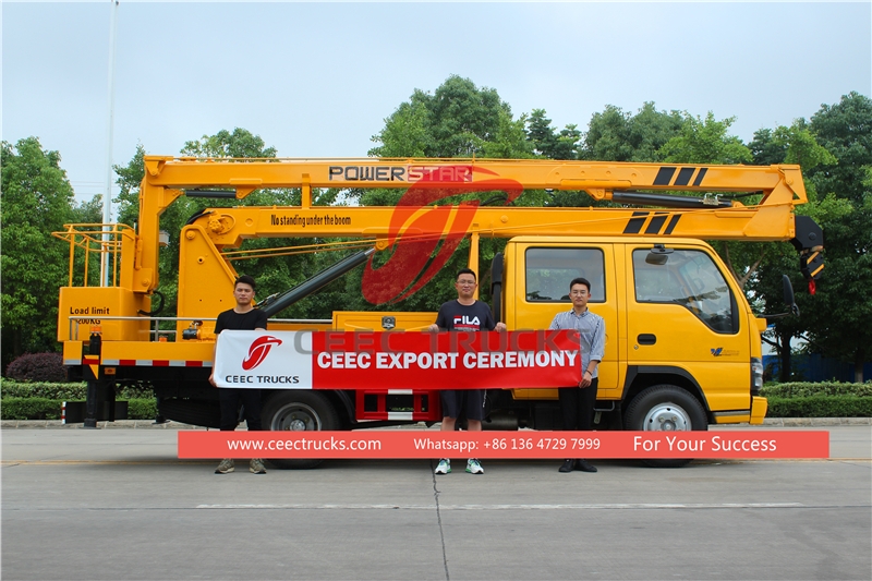 ISUZU 18 meter hoogwerker