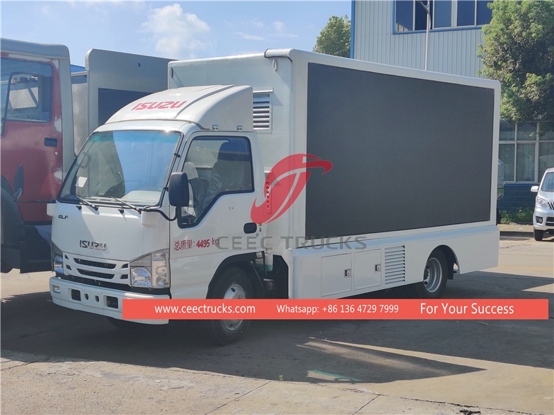 ISUZU 100P 4*2 aangedreven mobiel podiumwagen