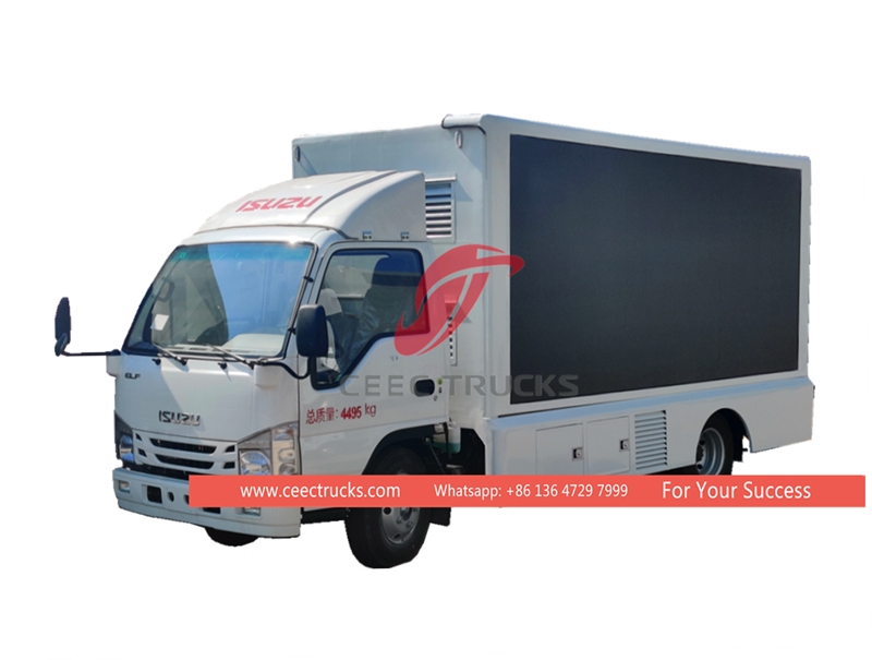 ISUZU 100P 4*2 aangedreven mobiel podiumwagen