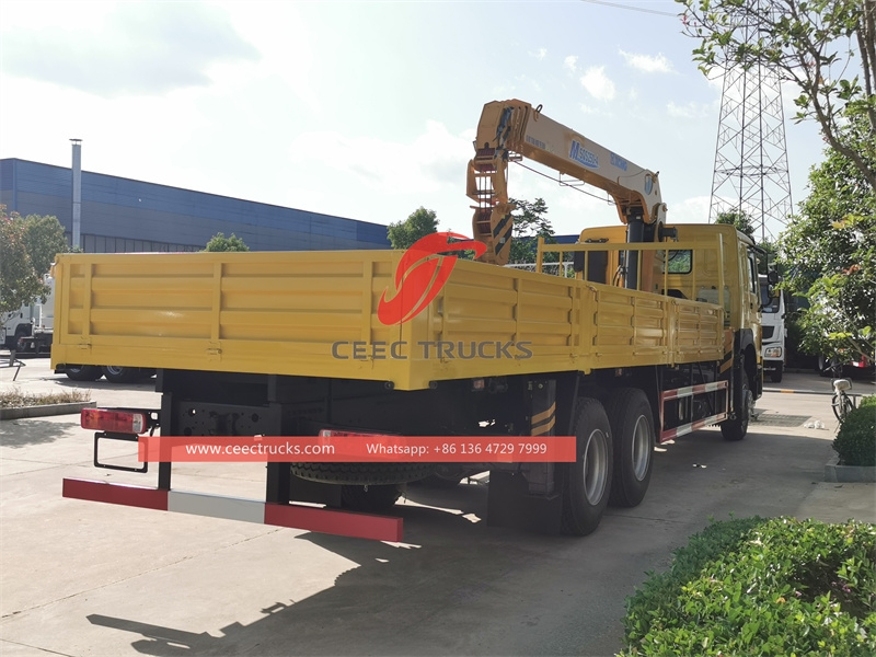 Sinotruk 6×4 400PK Truck gemonteerde kraan XCMG