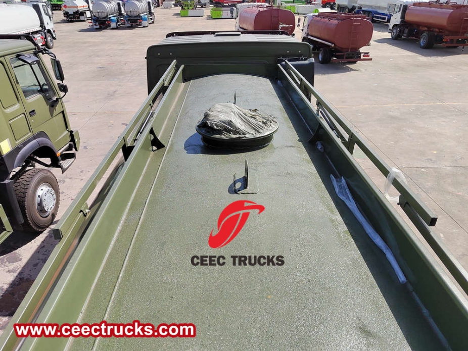 Howo 4x4 militaire mobiele diesel tankwagen