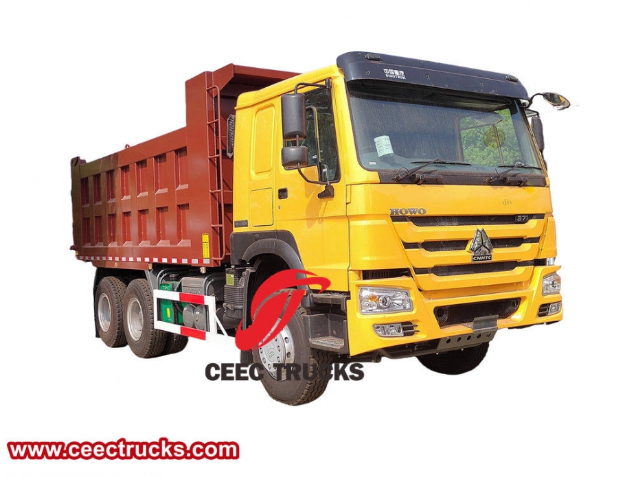 Howo 371 pk mijnbouw kiepwagen