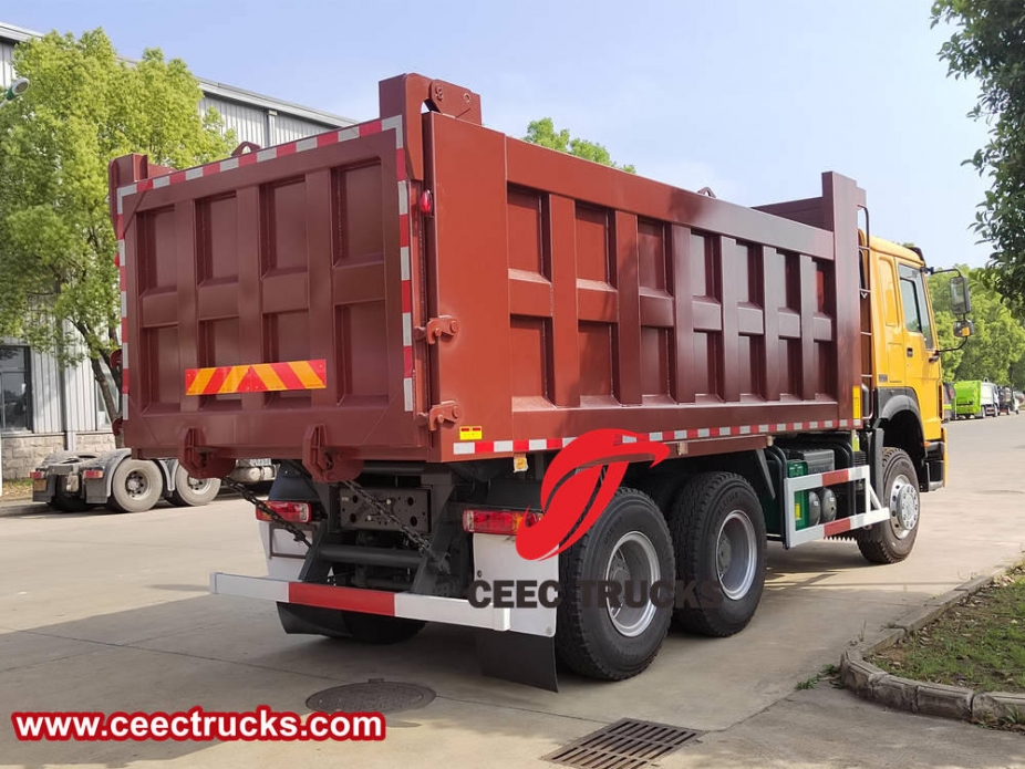 Howo 371 pk mijnbouw kiepwagen