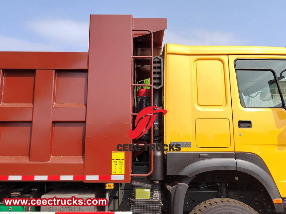 Howo 371 pk mijnbouw kiepwagen